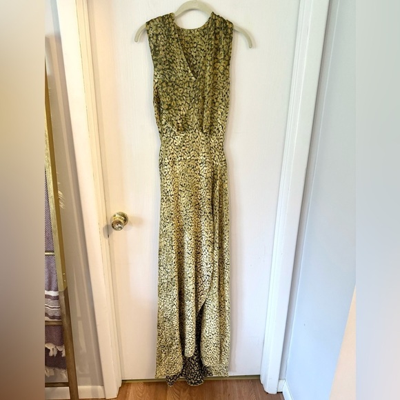 Adriana Iglesias Paris Velvet Leopard-Print Maxi Dress - Picture 6 of 12
